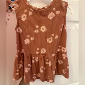 Kate Quinn peplum tank